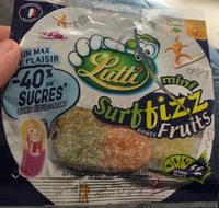Lutti surf fizz