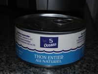Thon entier au naturel