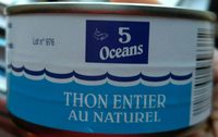 Thon entier au naturel