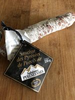 Saucisse sèche de porc noir Salaisons Pyrénéennes
