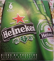 Bière blonde (pack de 6 x 25 cl) Heineken