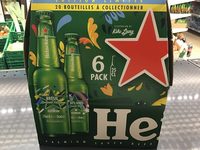 Pack heineken 6x25cl