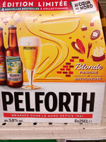 6X25Cl Pelforth Blonde Pk 5.8%