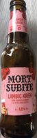 Lambic kriek Bière acidulée et fruitée