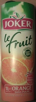 Le Fruit Orange sans Pulpe