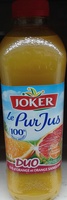 Le Pur Jus Duo jus d'orange et orange sanguine pressées
