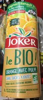 Le bio! orange avec pulpe