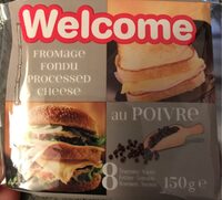 Fromage fondu au poivre