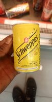 Boisson tonic indian  15cl Schweppes can