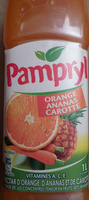 Nectar d'orange d'ananas et de carotte