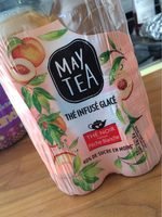 Thé infusé glacé, Thé noir parfum pêche blanche