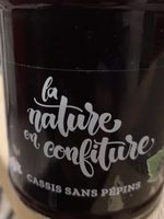 Confiture cassis sans pépins