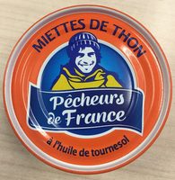 Miettes de thon à l'huile de tournesol