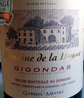 Gigondas - Domaine de la Daysse 2012