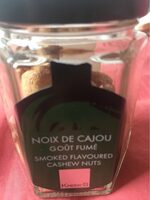 Noix de cajou gout fumé