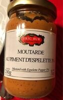 Moutarde au piment d’espelette 3%
