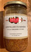 Lentilles cuisinées