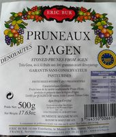 Pruneaux D'agen Dénoyaute 500g