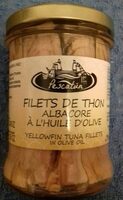 Filet de thon albacore à l'huile d'olive