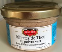 Rillettes de Thon au poivre vert