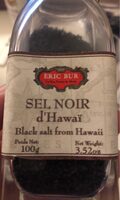 Sel noir d'Hawaï