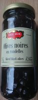 Olives noires en rondelles