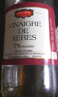 Vinaigre de xeres