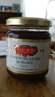 Confiture extra de fraises bio