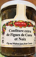 Confiture extra de figues de corse et noix