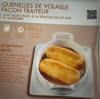 Quenelles surgelées de volaille façon traiteur