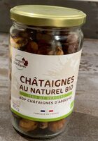 Chataignes au naturel bio d’ardèche