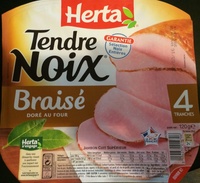 Tendre Noix Braisé doré au four