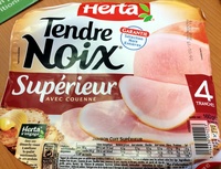 Tendre Noix, Supérieur Avec Couenne (4 Tranches)
