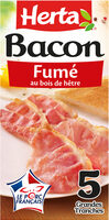 Bacon grandes tranches x5 - 100g