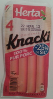 Knacki - Saucisses de Strasbourg pur porc