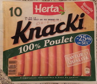 Knacki 100 % Poulet