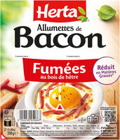 HERTA allumettes de Bacon 2x100g - 200g
