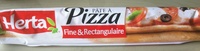 Pâte à pizza Fine et Rectangulaire