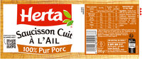 HERTA Saucisson ail 300g