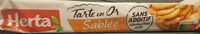 Tarte en Or sablée