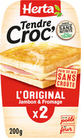 L'original Jambon & Fromage sans croûte