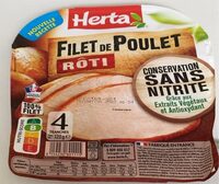 Filet de poulet rôti