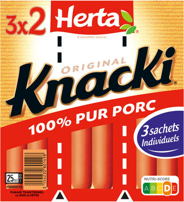 Saucisses 100% pur porc