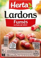 HERTA Lardons Fumés 200g