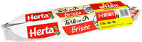 HERTA TARTE EN OR Pâte Brisée LOT 2+1 OFFERT