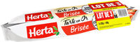 HERTA TARTE EN OR Pâte Brisée 230g LOT 3