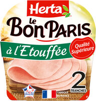 HERTA LE BON PARIS Jambon à l'étouffée x2 - 85g