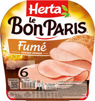 HERTA LE BON PARIS Jambon Fumé x6 -210g