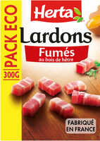 HERTA lardons Fumés 300g