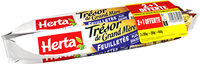 HERTA TGM pâte feuilletée pur beurre 280g LOT 2+1 OFFERT